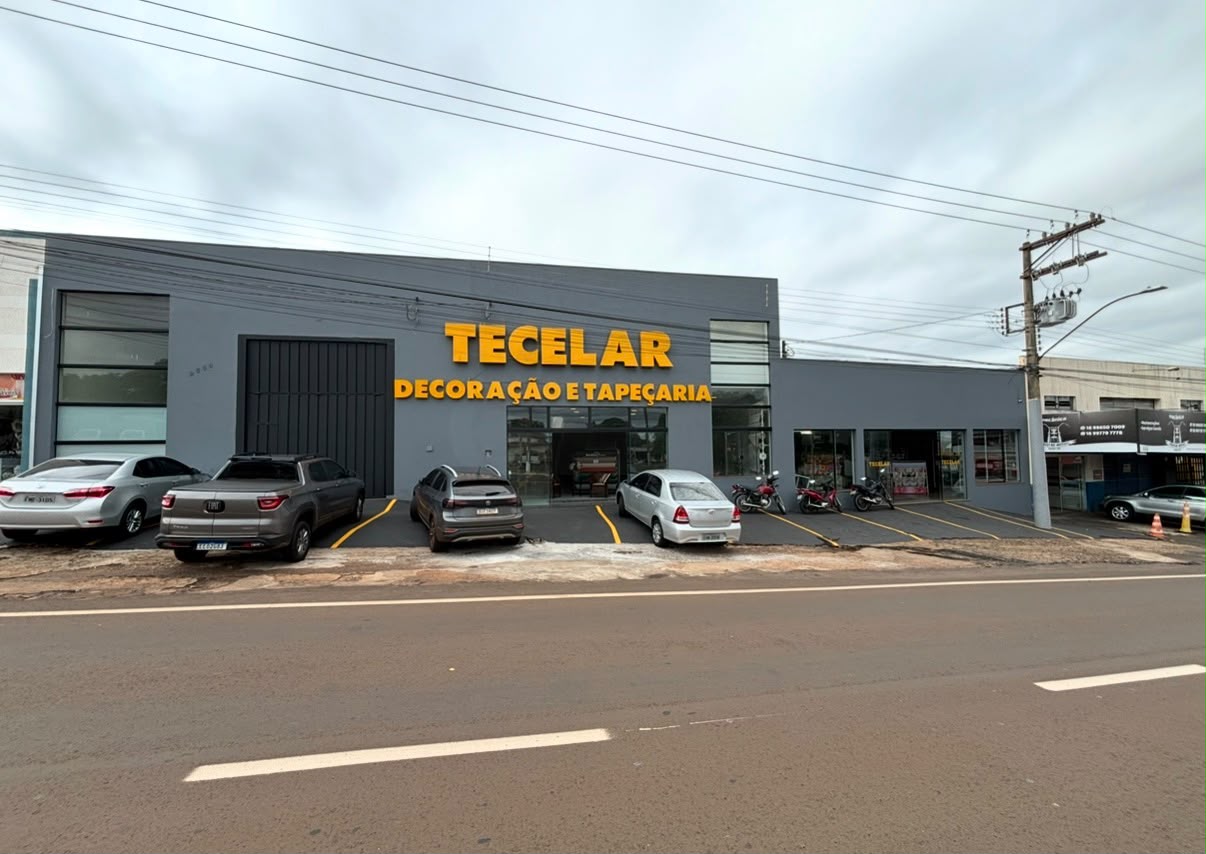 Fachada da loja Tecelar em Assis